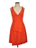BCBGMAXAZRIA Orange Cocktail Dress Size 2 - photo 1
