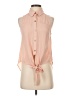 Cecico 100% Polyester Pink Sleeveless Blouse Size S - photo 1