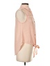 Cecico 100% Polyester Pink Sleeveless Blouse Size S - photo 4