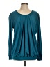Timeson Teal Long Sleeve Blouse Size L (estimated) - photo 1