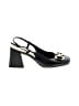 Nine West Black Heels Size 8 1/2 - photo 1
