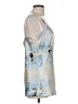 George 100% Polyester Blue Sleeveless Blouse Size 12 - photo 4