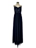 DB Studio 100% Polyester Blue Cocktail Dress Size 4 - photo 1