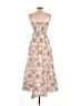 AaKaa 100% Cotton Paisley Tan Casual Dress Size M - photo 2