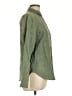 J.Crew 100% Linen Green Long Sleeve Button-Down Shirt Size 10 - photo 4