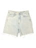 WeWoreWhat 100% Cotton Blue Denim Shorts Size 28 waist - photo 1