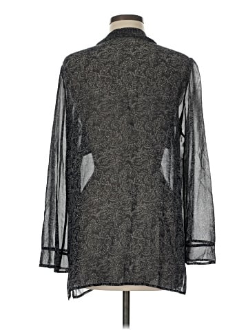 Dana Buchman 3/4 Sleeve Silk Top (view 2)