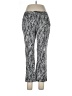 Coldwater Creek Paisley Silver Casual Pants Size 10 - photo 1