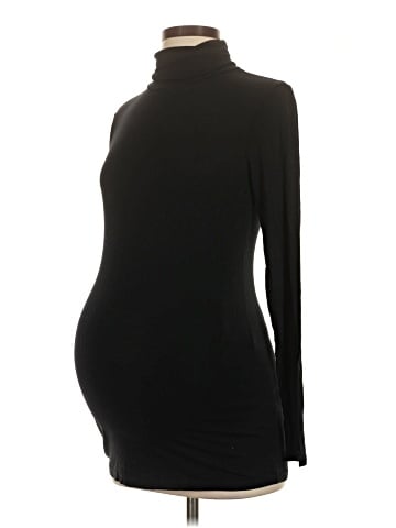 A Pea in the Pod Long Sleeve Turtleneck (view 1)