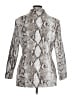 Missguided Animal Print Silver Blazer Size 14 - photo 2