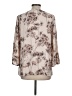 DR2 100% Polyester Ivory 3/4 Sleeve Blouse Size L - photo 2