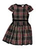 Crewcuts 100% Polyester Plaid Black Dress Size 6 - photo 1