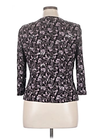 Alex Evenings 3/4 Sleeve Blouse (view 2)