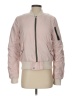 7 For All Mankind 100% Polyester Solid Pink Jacket Size S - photo 1