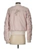 7 For All Mankind 100% Polyester Solid Pink Jacket Size S - photo 2