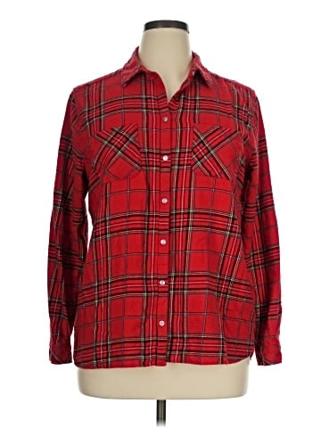 Croft & Barrow Long Sleeve Button-Down Shirt (view 1)