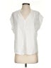 H&M White Short Sleeve Blouse Size S - photo 1