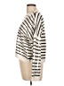 Vince Camuto Stripes Silver Pullover Sweater Size L - photo 5