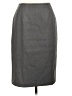 Blacker by Stanley Blacker 100% Polyester Solid Gray Formal Skirt Size 10 - photo 1