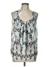 AGB Teal Sleeveless Blouse Size L - photo 1
