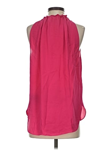 Elie Tahari Sleeveless Silk Top (view 2)