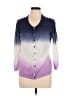 Talbots Purple Blue Cardigan Size L - photo 1