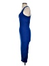 Express Solid Blue Casual Dress Size S - photo 5