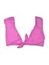 Trina Turk Solid Pink Swimsuit Top Size 6 - photo 1