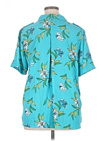 Worthington Short Sleeve Blouse (view 2)