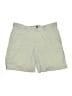 Lee Solid Tan Khaki Shorts Size 14 - photo 1