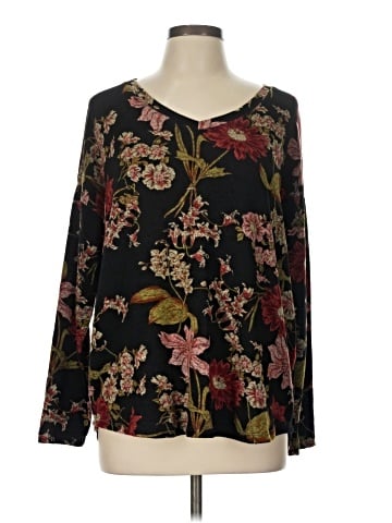 Well Worn Long Sleeve Blouse (view 1)