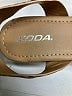 SODA Animal Print Brown Sandals Size 10 - photo 3