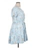 No Boundaries Paisley Blue Casual Dress Size XL - photo 4