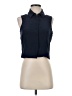 Bailey 44 Blue Sleeveless Button-Down Shirt Size S - photo 1