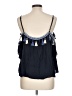 Tularosa Blue Sleeveless Blouse Size L - photo 2