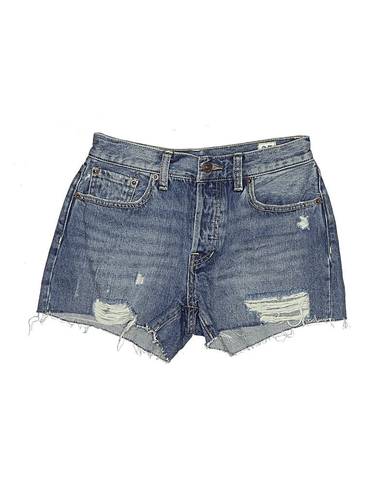 Pre-owned We The Free Denim Shorts In Blue
