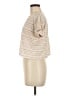 Lululemon Athletica Stripes Tan Short Sleeve Turtleneck One size - photo 5