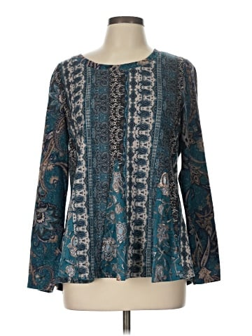 One World Long Sleeve Blouse (view 1)