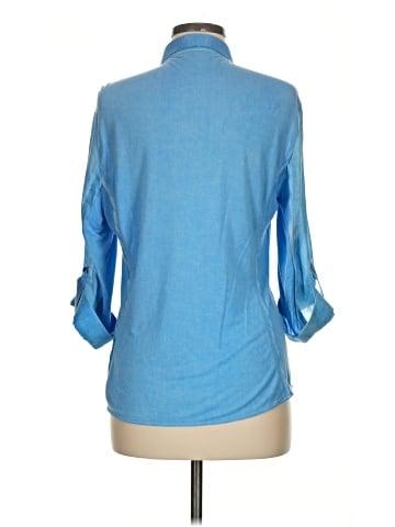 Elie Tahari 3/4 Sleeve Button-Down Shirt (view 2)