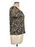 East5th Black Short Sleeve Top Size L - photo 4