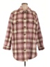 Old Navy Plaid Brown Coat Size L - photo 1