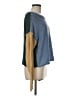 American Eagle Outfitters 100% Cotton Color Block Blue Pullover Sweater Size M - photo 4