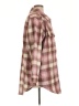 Old Navy Plaid Brown Coat Size L - photo 4