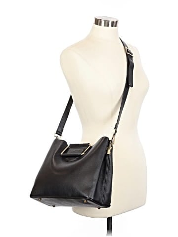 Isadora Collection Leather Shoulder Bag (view 2)
