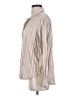 Frank & Eileen Stripes Tan Long Sleeve Blouse Size S - photo 5