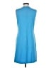 St. John 100% Wool Solid Blue Casual Dress Size 4 - photo 2