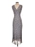 Parallel Paisley Gray Casual Dress Size 2 - photo 2