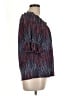 Chenault Blue 3/4 Sleeve Blouse Size L - photo 4