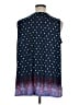 Catherines Blue Sleeveless Blouse Size 1X - photo 2