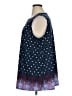 Catherines Blue Sleeveless Blouse Size 1X - photo 5